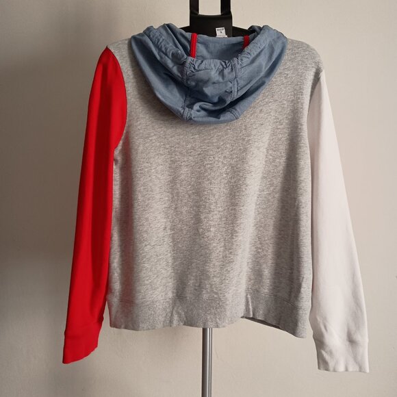 Nautica Boys Red White Blue Pullover Hoodie Sweatshirt Size XL - Picture 5 of 16